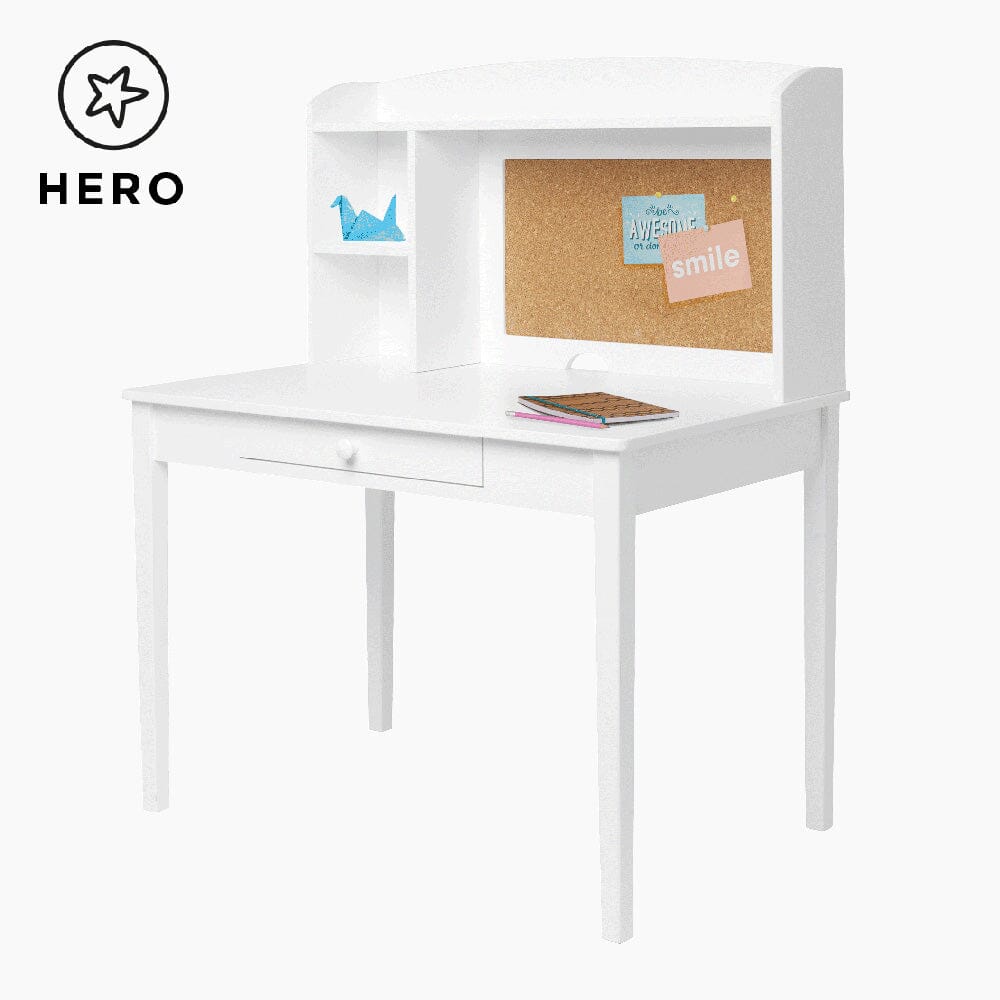 A table top design refresh adds new life to a kid desk in just 10